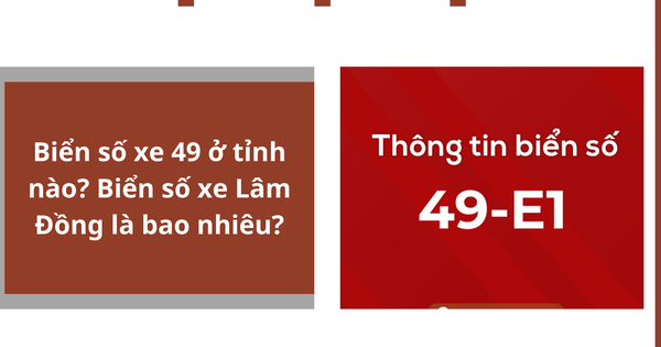 Biển số xe 49 ở đâu?