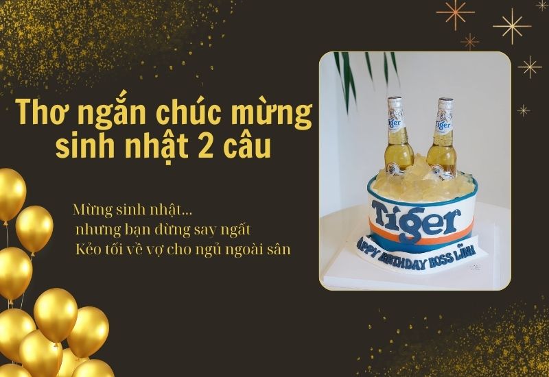 2 câu thơ chúc mừng sinh nhật