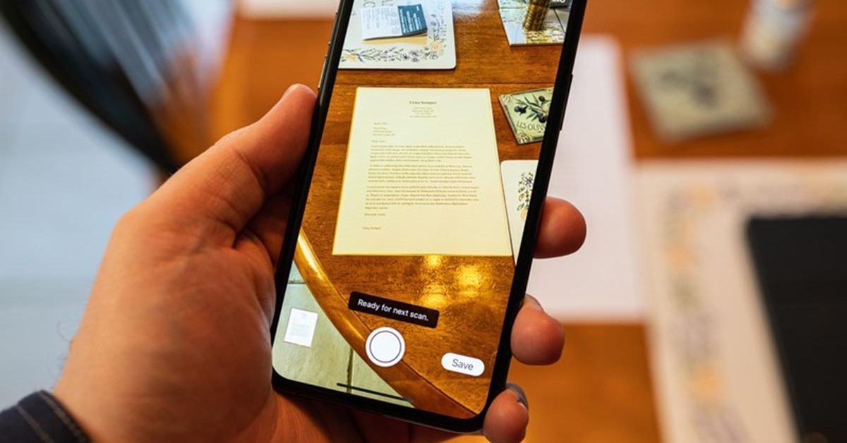 5 Cách scan tài liệu trên iPhone nhanh chóng, đơn giản