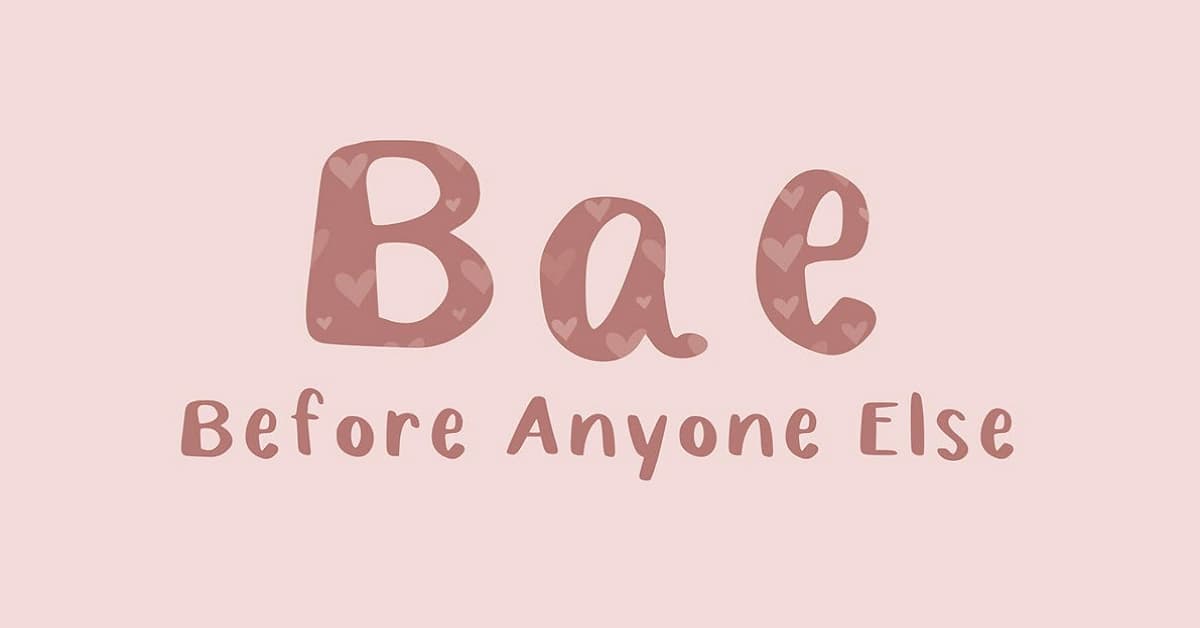 Bae là gì? Tại sao từ bae được sử dụng rộng rãi trên mạng xã hội