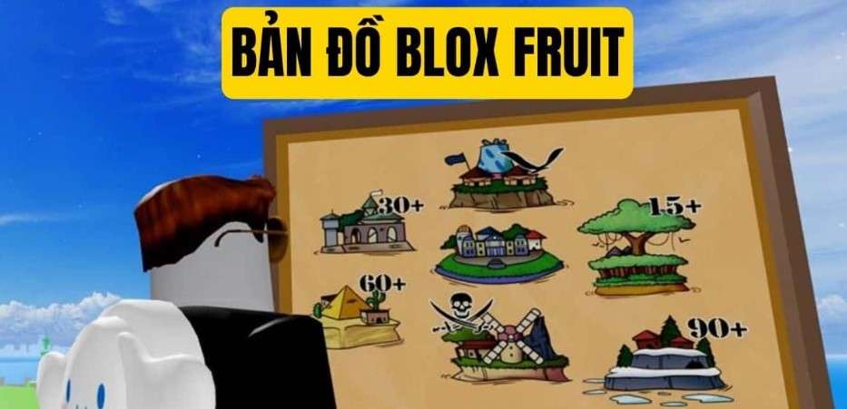 Bản đồ Blox Fruit Sea 4 3 2 1 Vị Trí Chính Xác Mới Nhất 2024