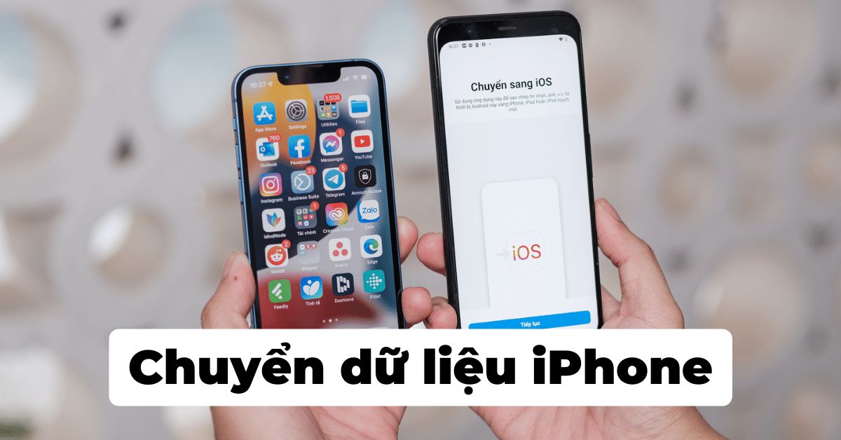 Cách chuyển dữ liệu từ iphone cũ sang iphone mới bằng iCloud