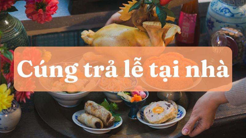 Cách cúng trả lễ tại nhà, bài khấn vái cúng heo quay