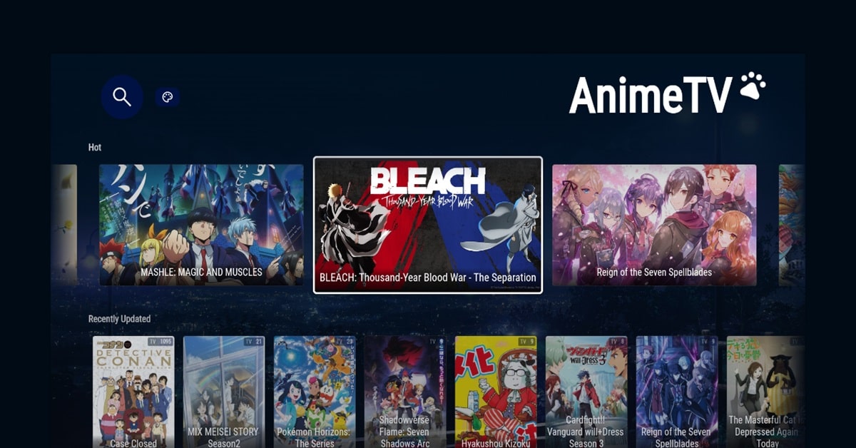 Cách xem anime trên ứng dụng AnimeTV Android