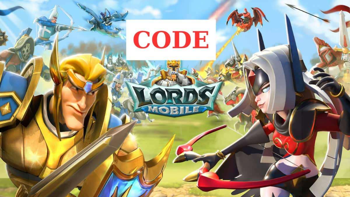 Code Lords Mobile mới nhất 2024, Cách nhập Codes