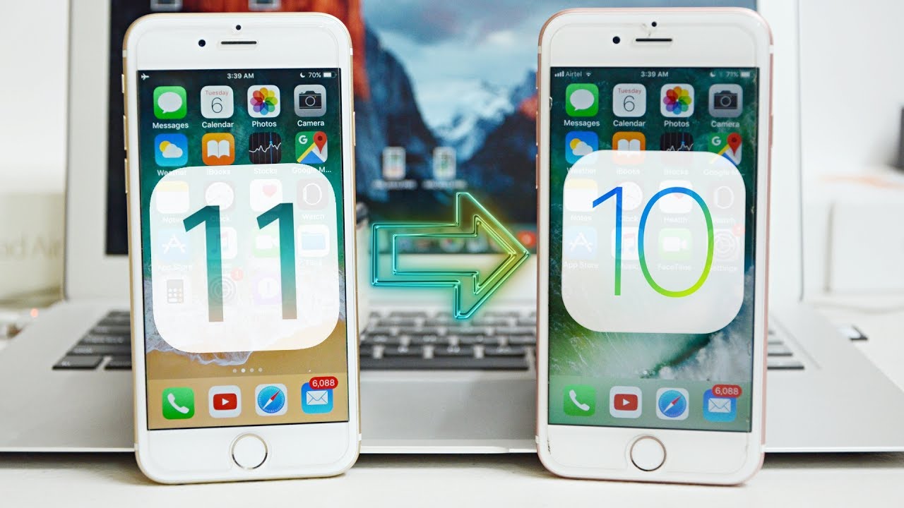 Cùng hạ cấp iOS 11 xuống iOS 10.3.3 để iPhone hoạt động tốt hơn