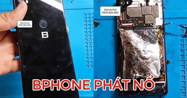 Đây là chiếc Bphone đầu tiên trên thế giới phát nổ, nhưng lỗi không đến từ BKAV