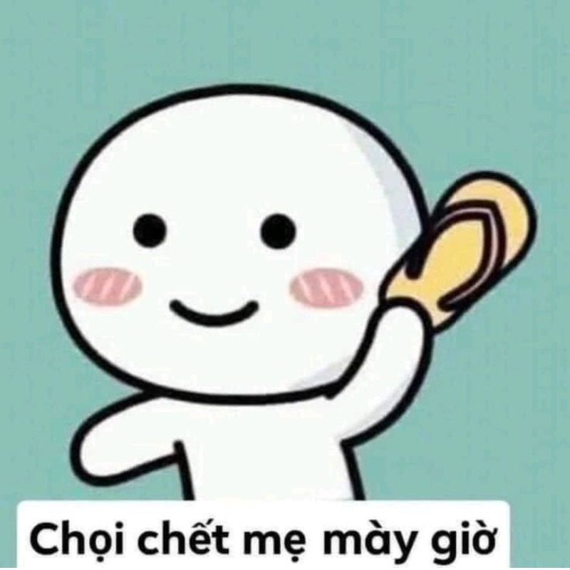 Full meme cầm dép đánh mặt | Tải ảnh phang dép hài nhất