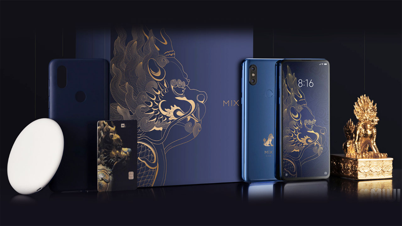 Hình nền Xiaomi Mi MIX 3 “gây thương nhớ” bởi phiên bản Tử Cấm Thành