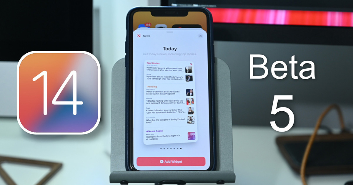 Hướng dẫn bạn đọc cách cập nhật lên iOS 14 Beta 5 để trải nghiệm trước nhiều tính năng độc đáo
