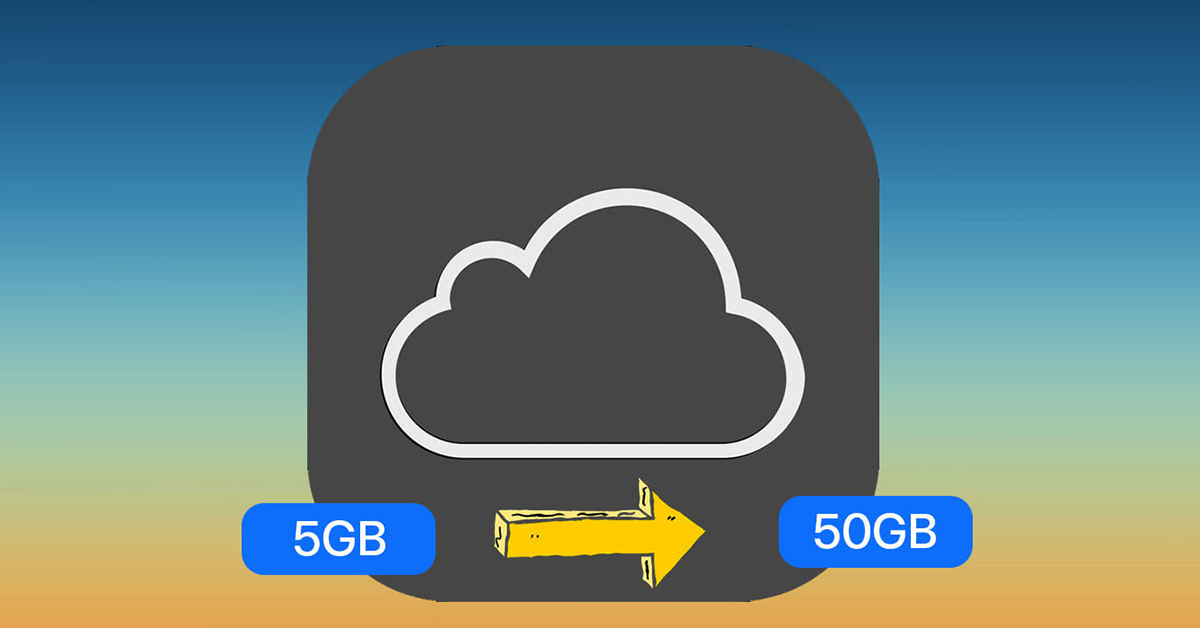 Hướng dẫn bạn đọc nhận 50GB dung lượng iCloud miễn phí dùng trong 9 tháng