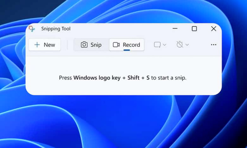 Hướng dẫn quay màn hình bằng tính năng Snipping Tool