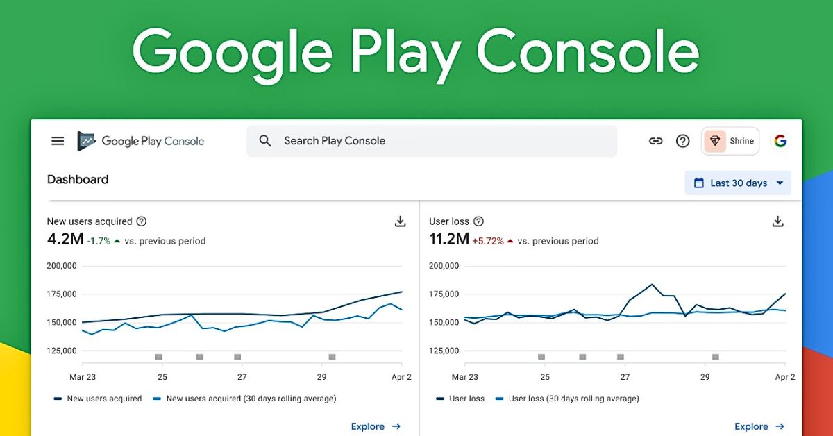 Hướng dẫn tải Google Play Console cho Android