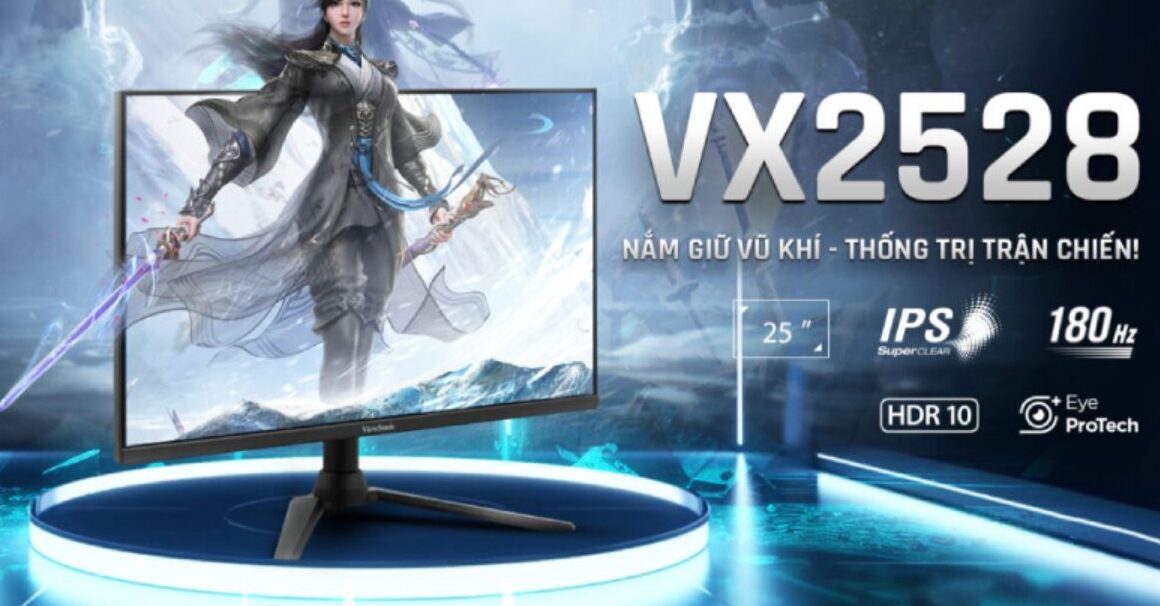 Khám phá không gian Game độc đáo trên ViewSonic VX2528