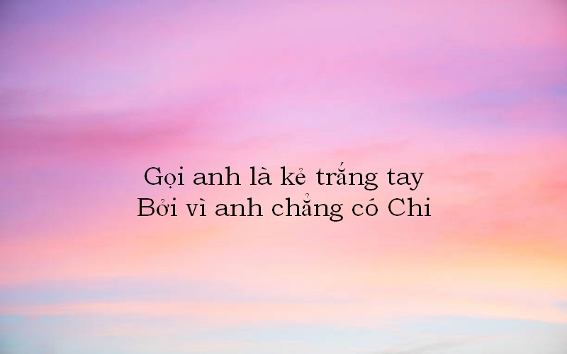 Kho tàng thơ thả thính tên Chi chất lừ khiến nàng say như điếu đổ