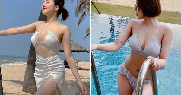 Khoe ảnh nóng bỏng với bikini trên biển, Trâm Anh khiến CĐM phải bỏng mắt, hết lời khen ngợi nhan sắc