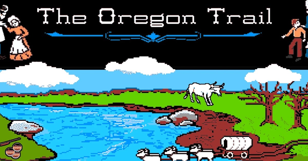 Loạt game The Oregon Trail mang tính giáo dục tích cực