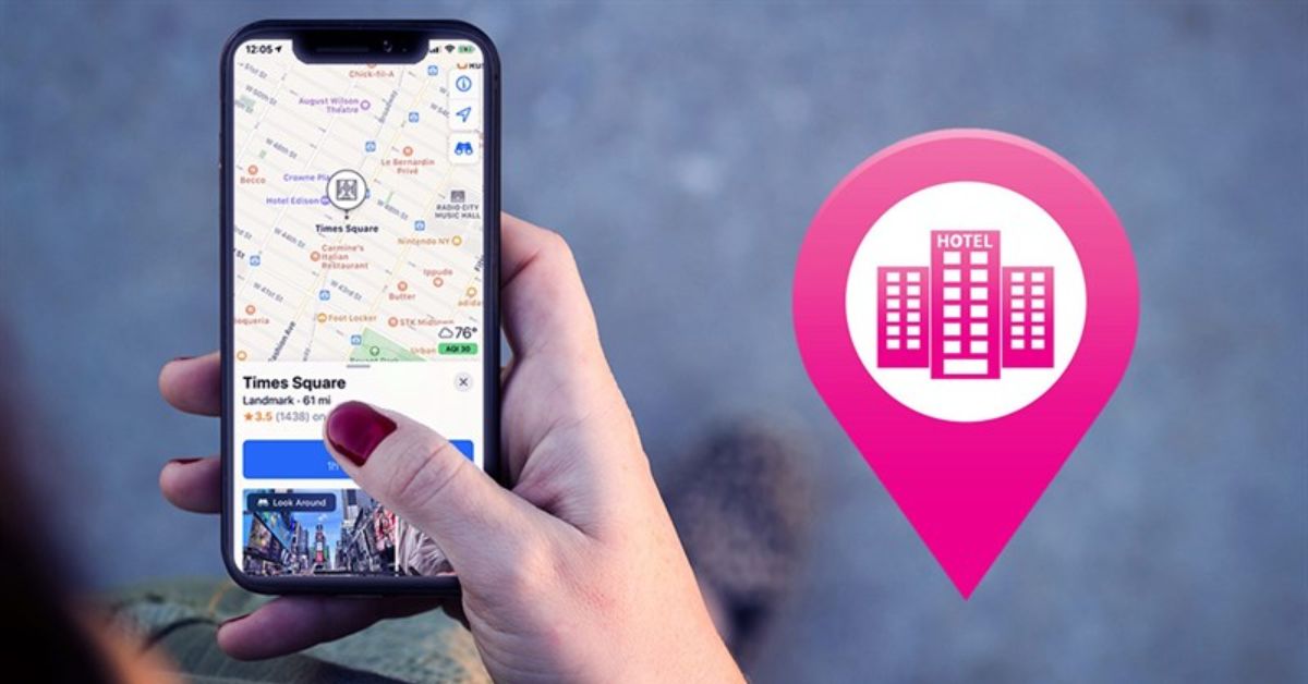 Mách bạn cách tìm nhà nghỉ/khách sạn gần đây nhanh nhất dành cho bạn