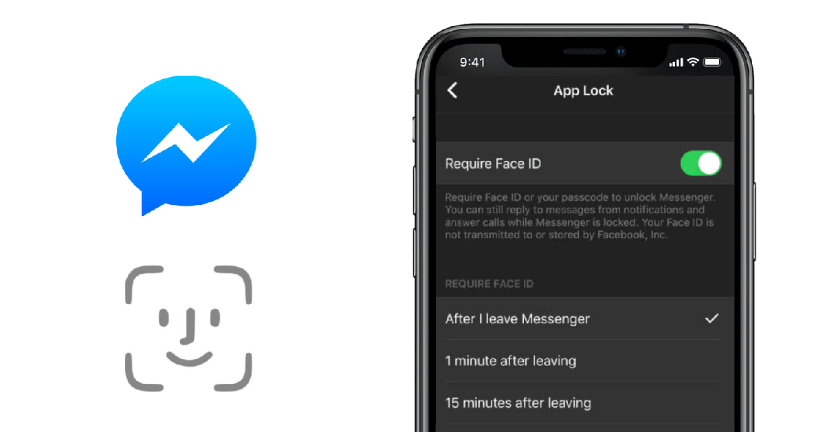 Messenger dành cho iOS chính thức cập nhật chính năng mở khóa ứng dụng bằng Touch ID và Face ID