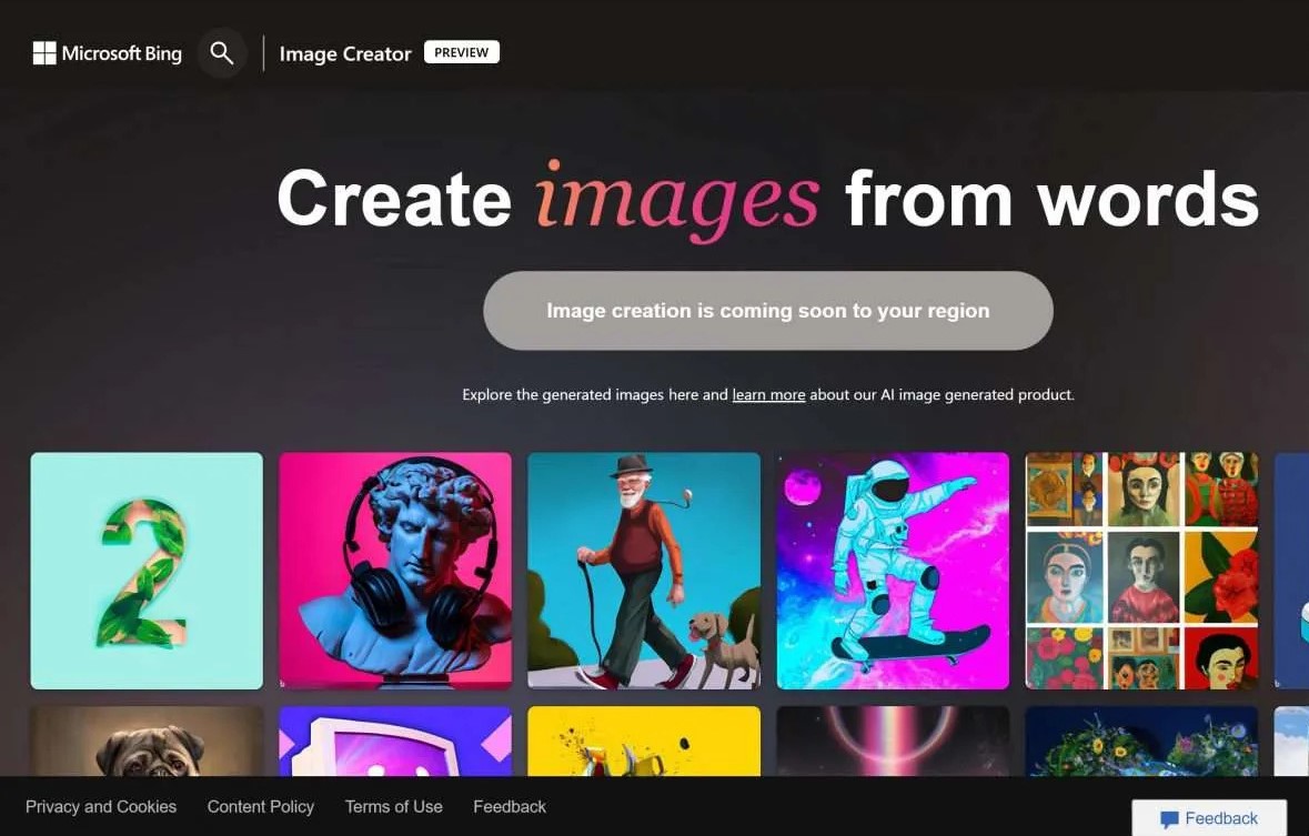 Microsoft ra mắt công cụ tạo hình ảnh bằng văn bản trên Bing, làm sao để sử dụng?
