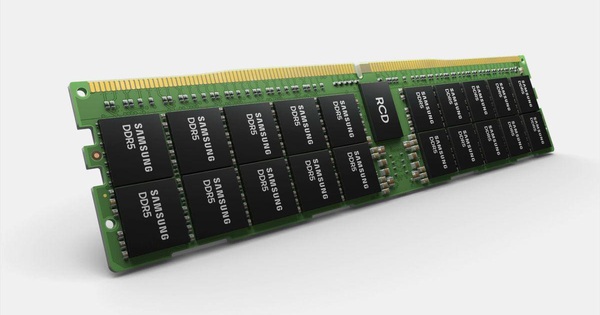 Samsung công bố thanh RAM DDR5 dung lượng 512 GB lớn nhất thế giới, tốc độ “kinh hoàng” lên đến 7200 Mbps