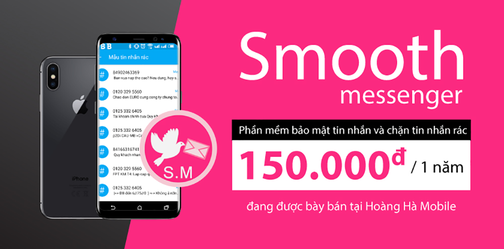 Smooth Messenger: Xóa tan nỗi lo tin nhắn rác chỉ trong một tích tắc