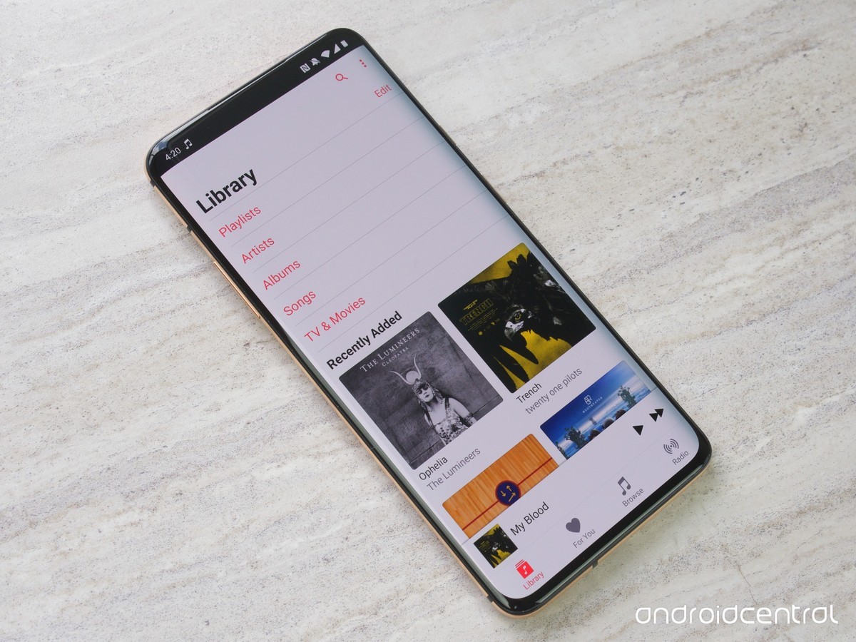 Sử dụng Apple Music trên điện thoại Android, tại sao không?