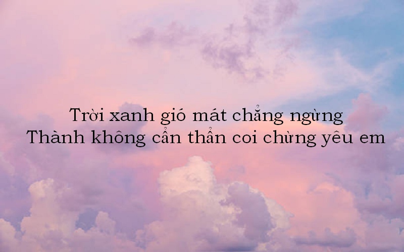 Tất tần tật những bài thơ thả thính tên Thành, Phát, Kiên, Hưng