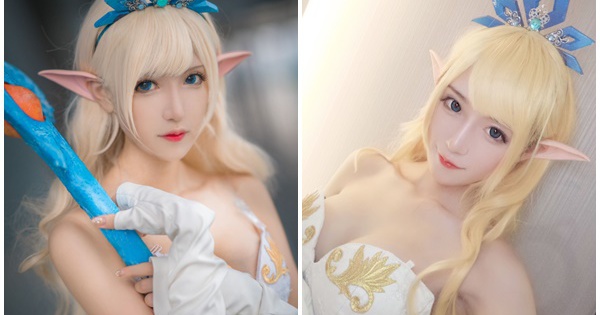 Thở dốc với màn cosplay Janna đẹp lung linh của mỹ nhân xứ Trung, không cần tạo lốc cũng thổi bay mọi trái tim game thủ