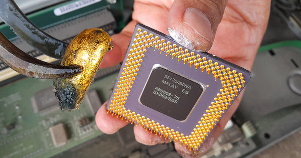 Trong CPU có bao nhiêu vàng?