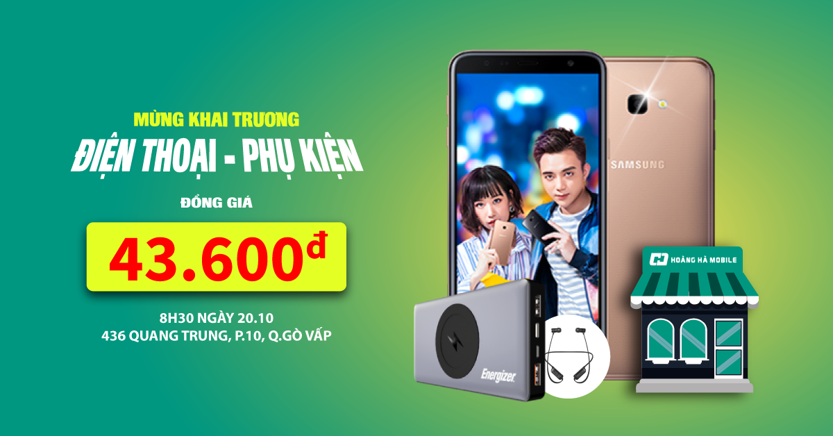 Tưng bừng khai trương Hoàng Hà Mobile Gò Vấp, ưu đãi giảm giá và tặng quà tới hàng chục triệu đồng