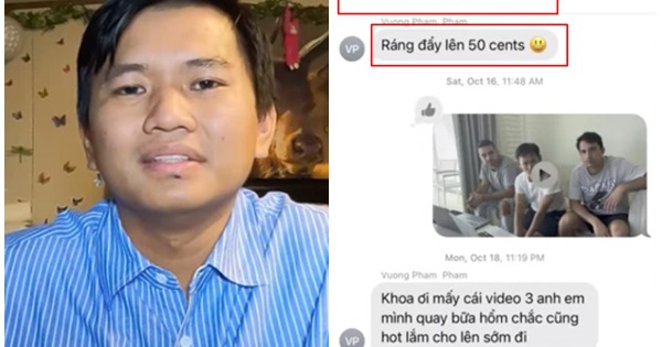 Vương Phạm lên tiếng, ví von Johnny Đặng là “cường hào ác bá”, lộ tin nhắn đoạn chat nghi vấn “thổi giá’ đồng coin