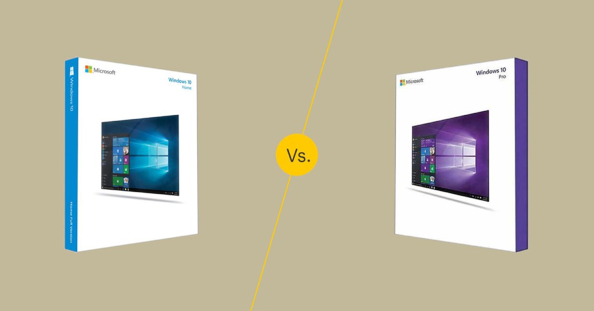 Windows 10 Home với Windows 10 Pro có gì giống và khác nhau