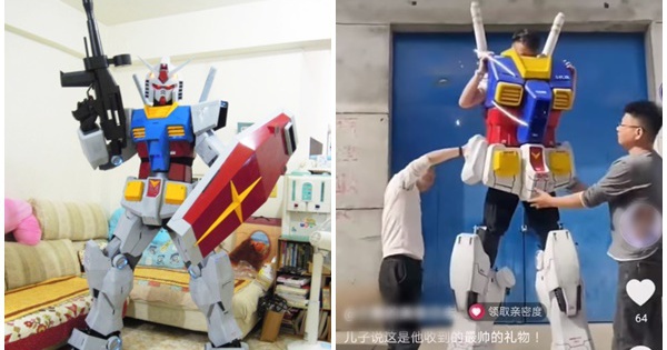 Xuất hiện bộ giáp mô phỏng Gundam phiên bản đời thực, người thường có thể mặc vào là hóa robot như trong phim