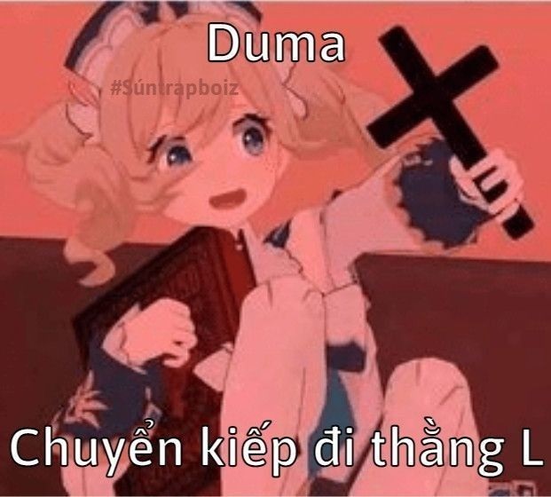 anime meme cầm thánh giá