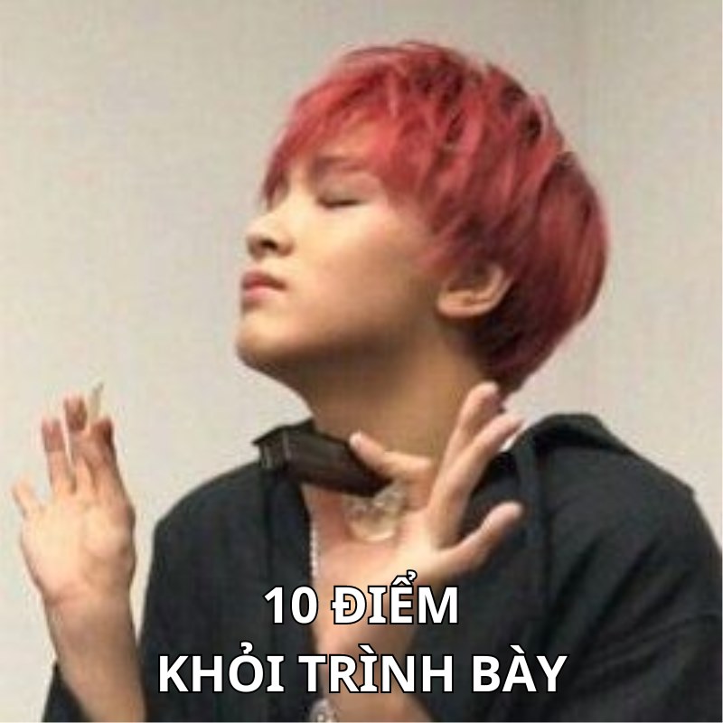 meme 10 điểm Haechan