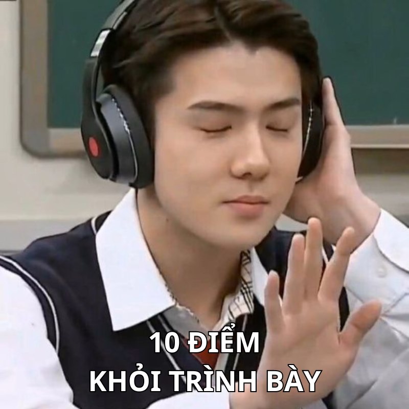 meme 10 điểm Sehun