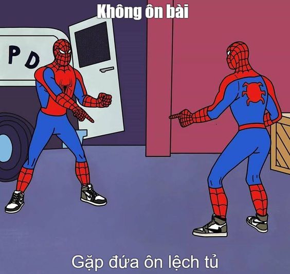 meme 2 người nhện