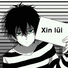 Meme cầm bảng xin lỗi