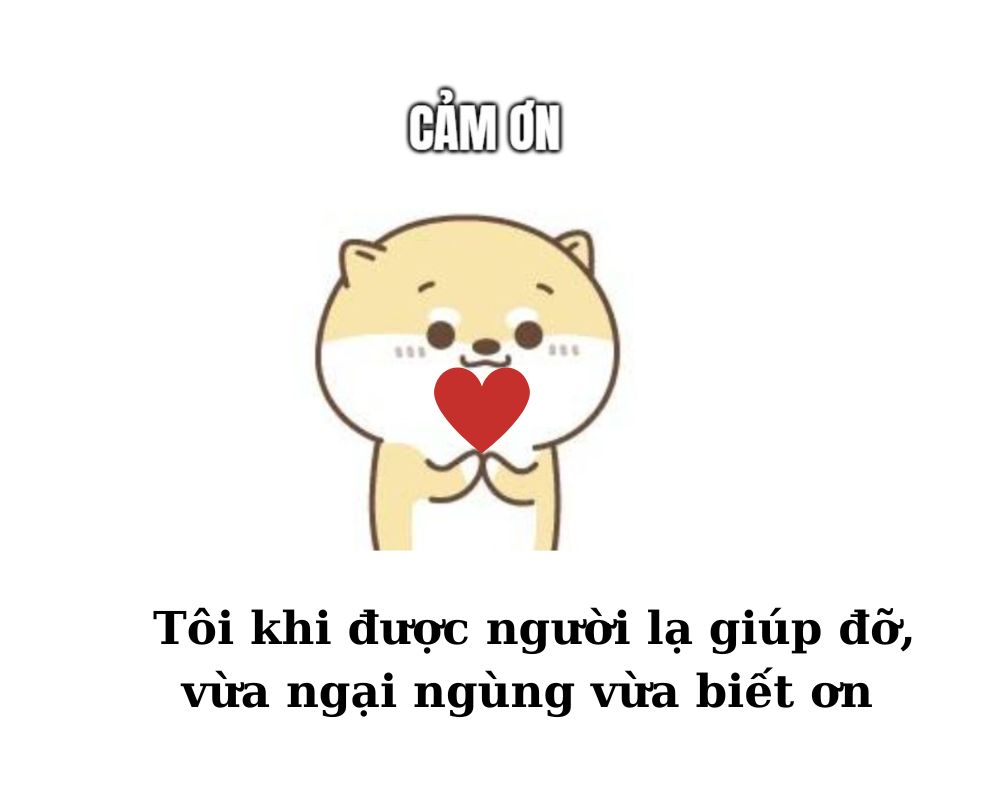 Meme cảm ơn khi được người lạ giúp đỡ