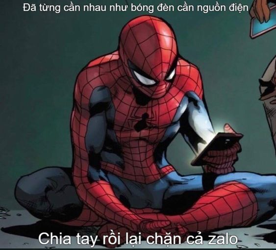 meme chế người nhện hài bựa