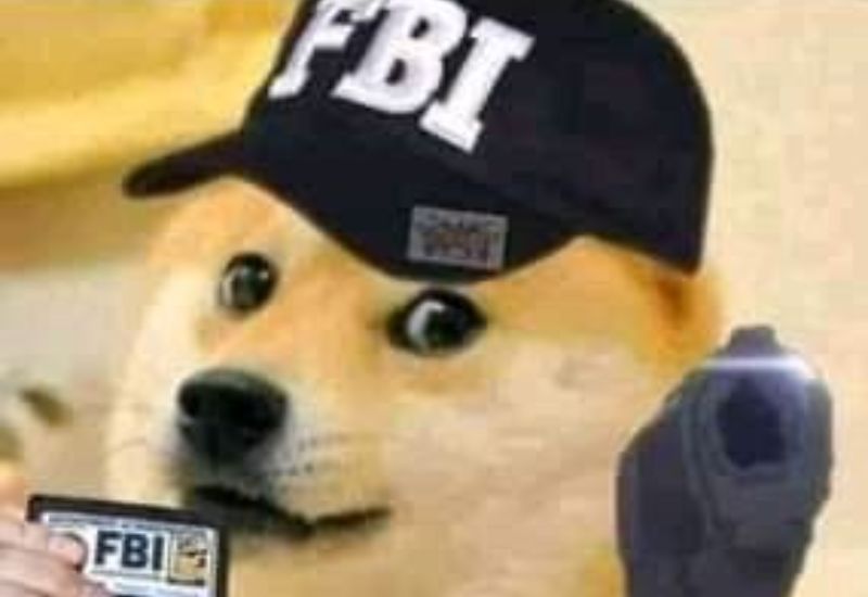 meme chú chó fbi