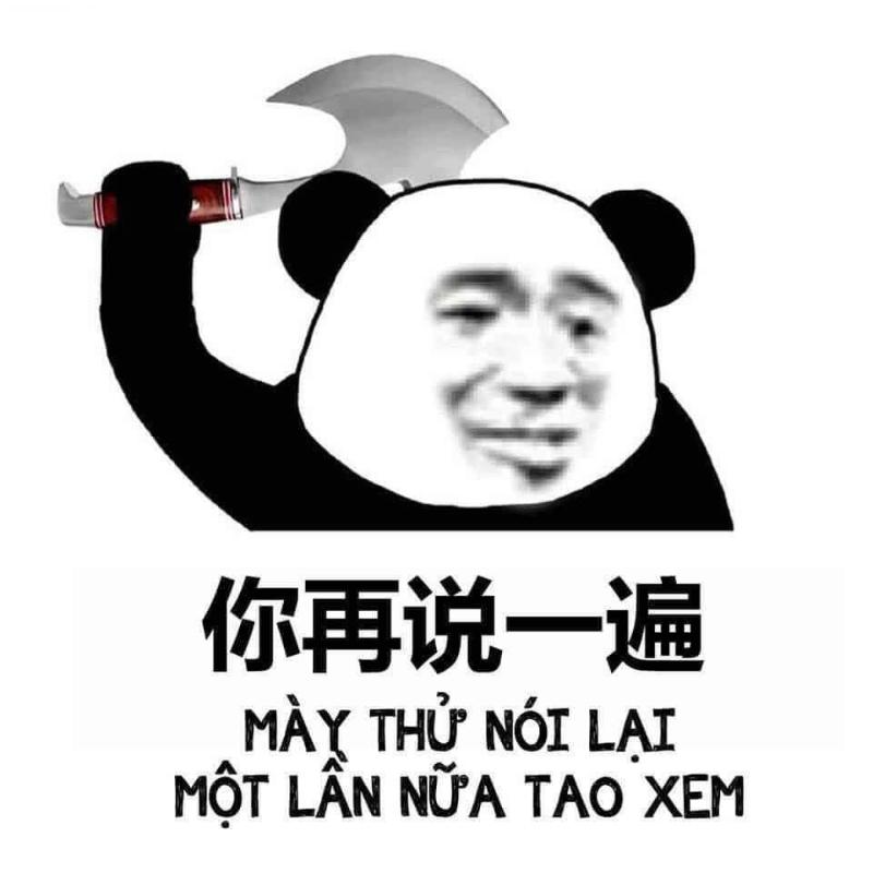 meme chữ trung quốc