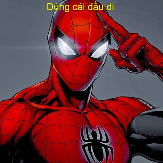 meme spiderman vui nhộn