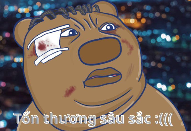 meme trung quốc hải ly tổn thương