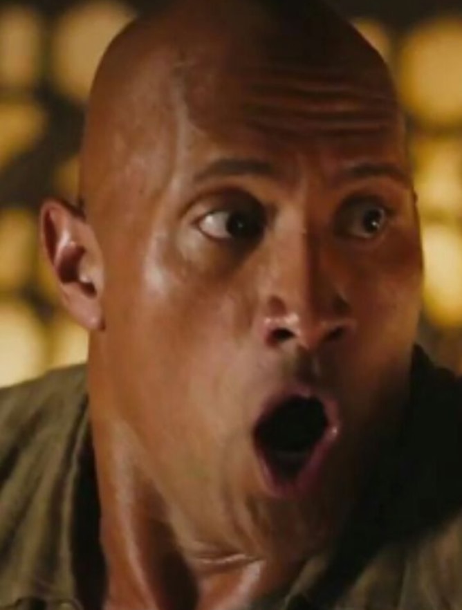 Meme vui Dwayne Johnson