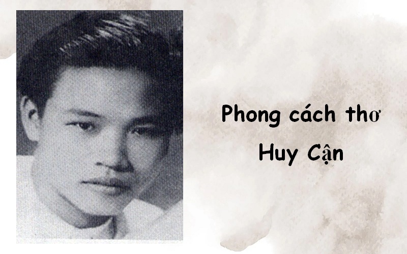 Phong cách sáng tác của Huy Cận