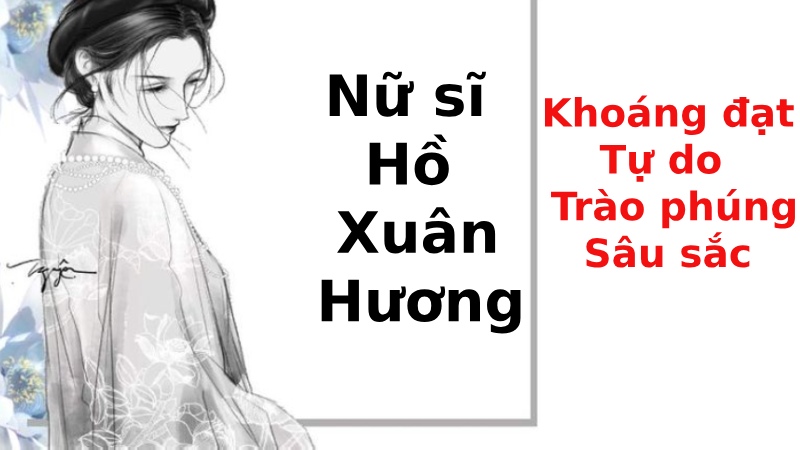 phong cách thơ của hồ xuân hương