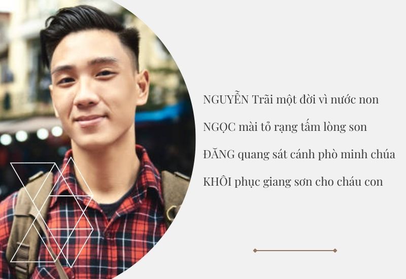 thơ hay giới thiệu về bản thân