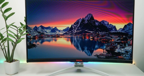 AOC AGON AG322FCX1 – Màn hình 32 inch to đùng siêu mượt mà cho game thủ